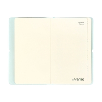 Планинг карманный недатированный, 80 листов, 100х170 мм, deVENTE.Jane, мягкая обложка ПВХ, на резинке, перфорация, ляссе, блок 70%, бирюзовый