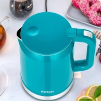 Чайник электрический металлический КТ-6649 - 1.5 л