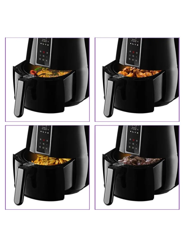 Аэрогриль со съемным поддоном КТ-2227 - 3.5 л 1500 Вт