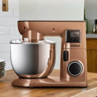 Цельнометаллический планетарный миксер кухонный КТ-4409