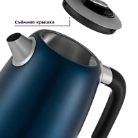 Чайник электрический металлический КТ-6121 - 1.7 л