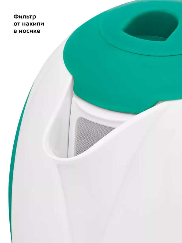 Чайник электрический маленький КТ-6607 - 1 л