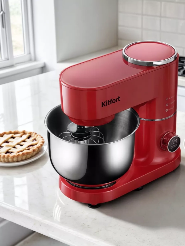 Планетарный миксер кухонный с чашей КТ-3444 - 6 л