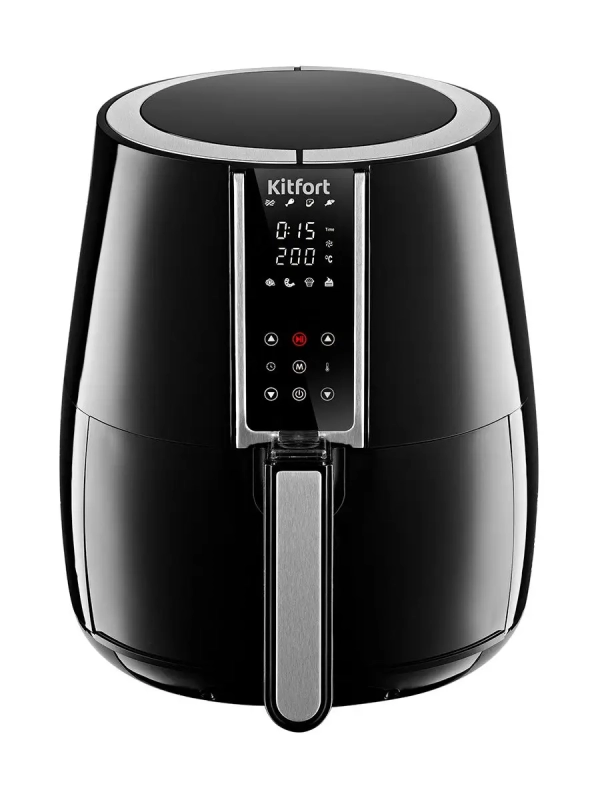 Аэрогриль со съемным поддоном КТ-2227 - 3.5 л 1500 Вт