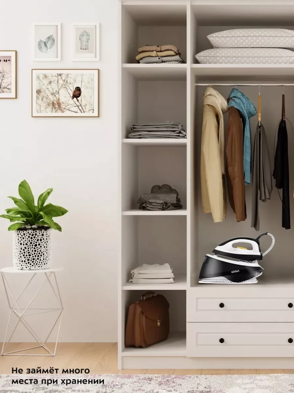 Утюг с парогенератором паровая станция для глажки КТ-9142