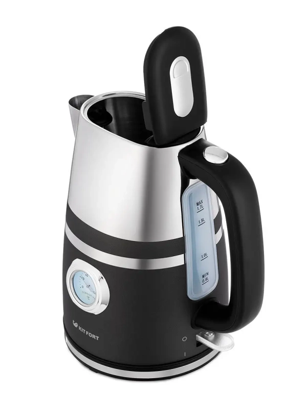 Чайник электрический металлический КТ-670 - 1.7 л