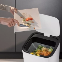 Мусорное ведро сенсорное с крышкой КТ-6021 - 9 л