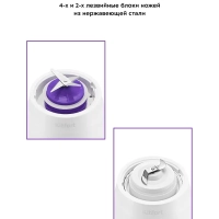 Блендер стационарный с чашей КТ-3054 (2 в 1) - 500 Вт