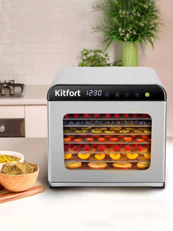 Сушилка для овощей и фруктов КТ-1973 - 800 Вт