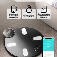 Весы напольные электронные умные КТ-815