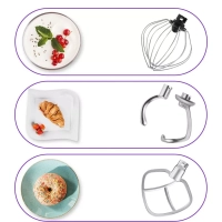 Планетарный миксер кухонный электрический КТ-4410 (3 в 1)