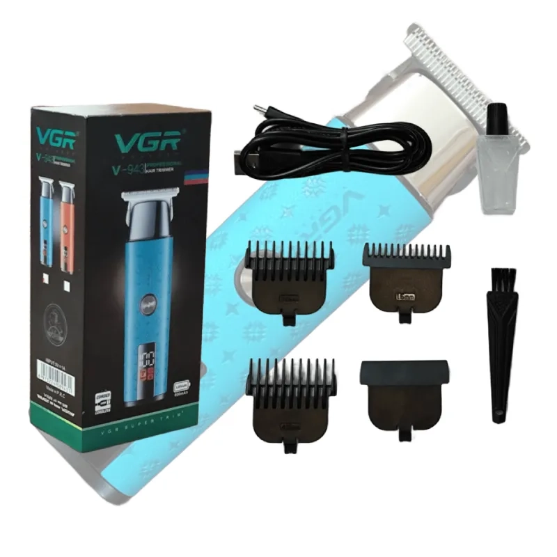 Триммер для стрижки волос VGR V-943 Голубой