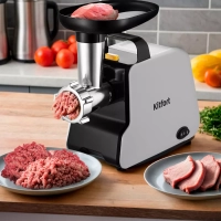 Мясорубка электрическая с насадками КТ-2117 - 300 Вт