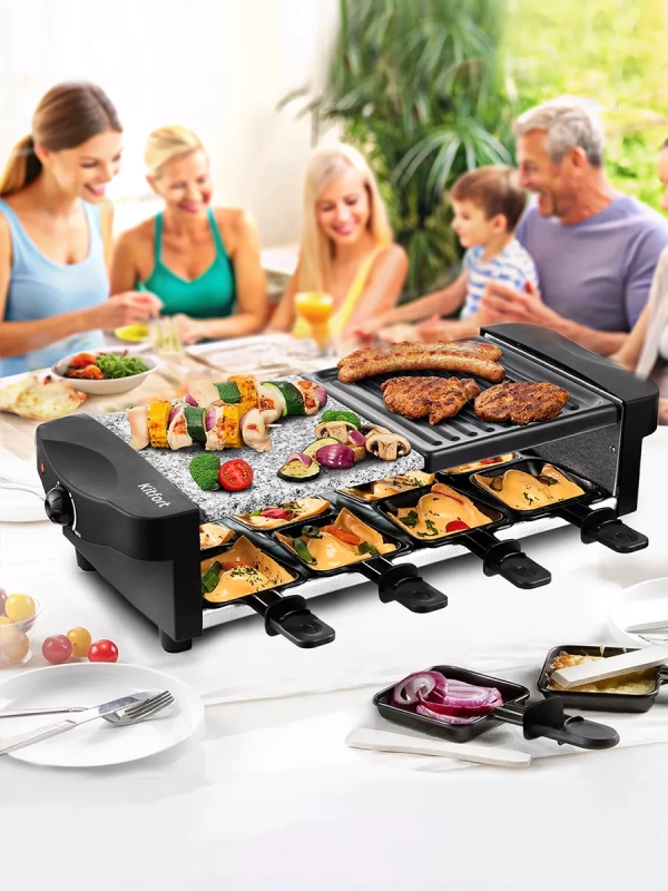 Раклетница - гриль КТ-1647 - 1200 Вт