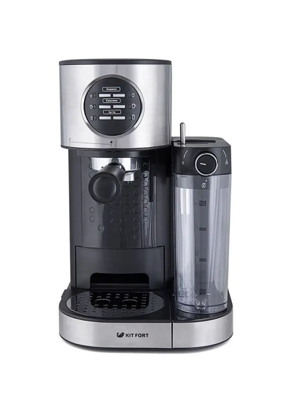 Кофеварка рожковая электрическая КТ-703 - 1470 Вт - 1.2 л