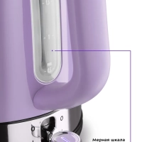 Чайник электрический металлический КТ-6147 - 1.7 л