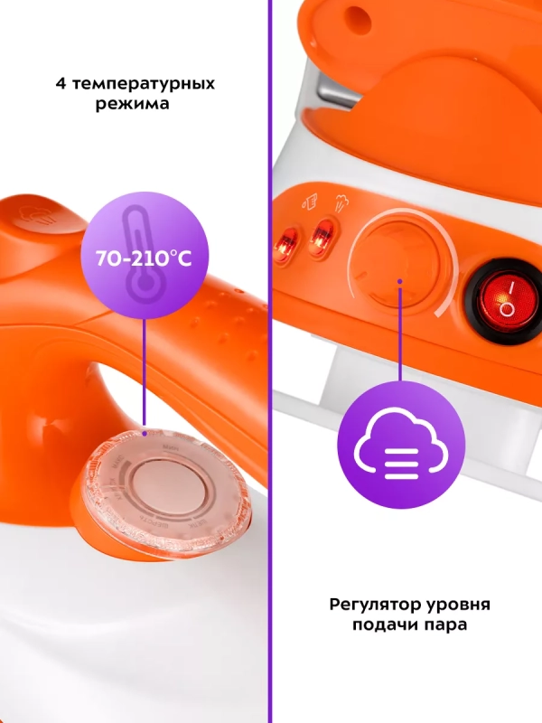 Утюг с парогенератором паровая станция для глажки КТ-9135