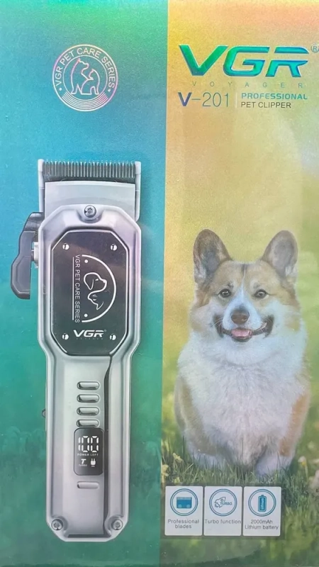 Машинка для стрижки животных VGR V-201