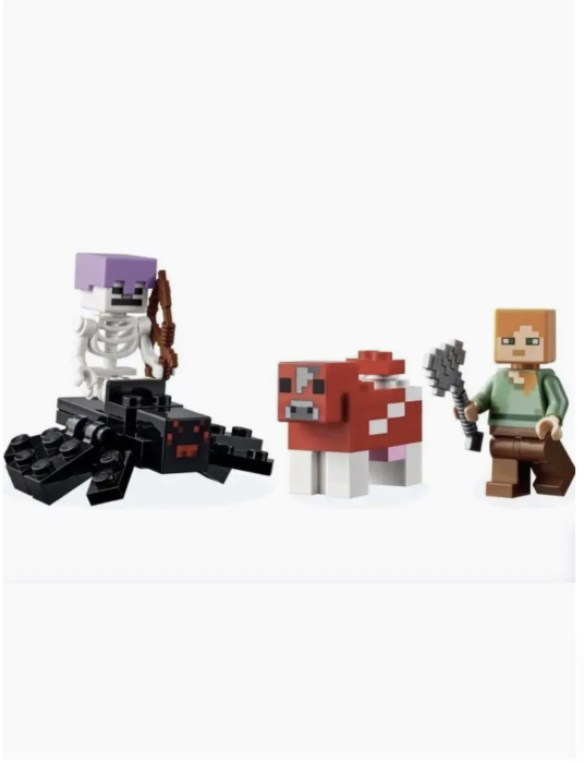 Конструктор Майнкрафт Грибной дом 272 детали