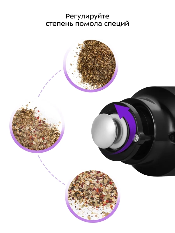 Набор автоматических мельниц для соли и перца КТ-6383