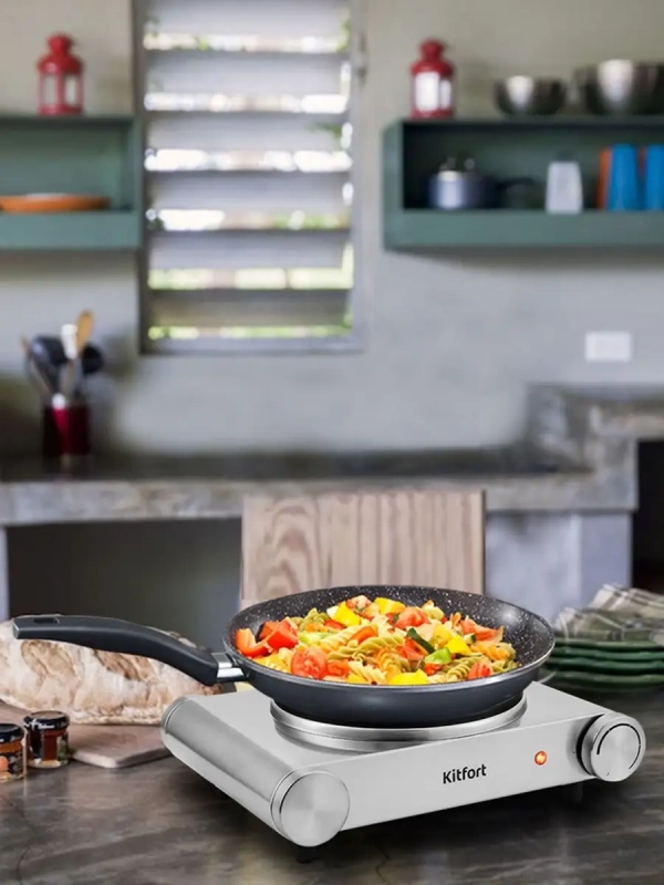 Электрическая плита настольная КТ-151 - 1500 Вт