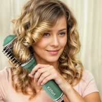 Фен-щетка фен для волос КТ-3249 - 2 скорости - 2 режима