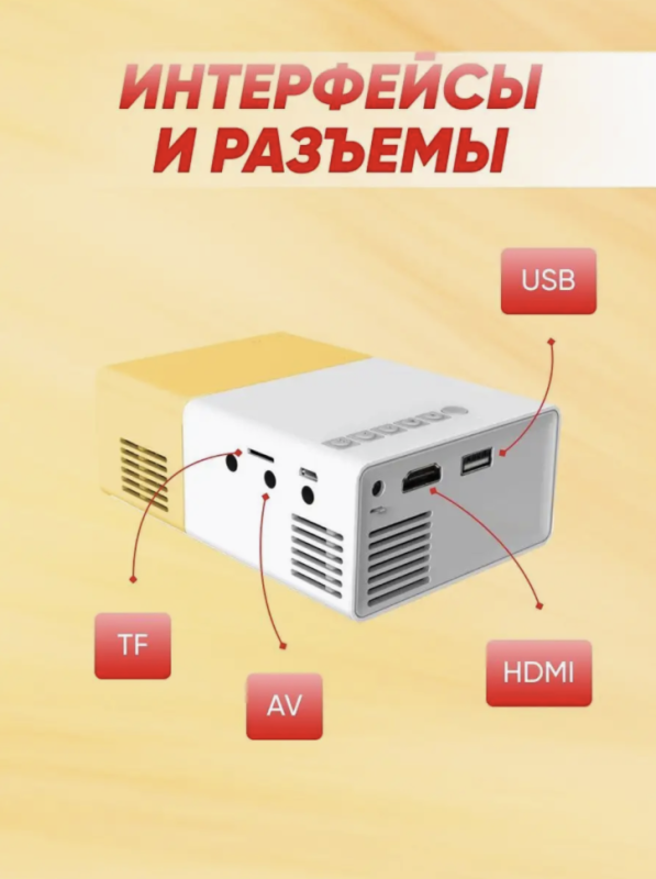 Мини проектор Unic YG-300