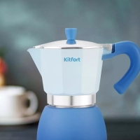 Кофеварка гейзерная для плиты КТ-7151 - 340 мл