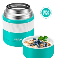 Ланч-бокс с ложкой КТ-1218 - 0.5 л