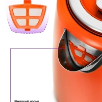 Чайник электрический металлический КТ-6144 - 1.7 л