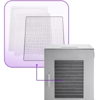 Сушилка для овощей и фруктов КТ-1976 - 1200 Вт