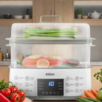 Пароварка электрическая с таймером КТ-6431 - 800 Вт