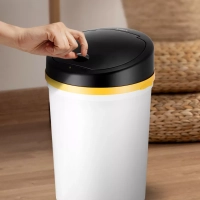 Мусорное ведро сенсорное с крышкой КТ-6020 - 9 л