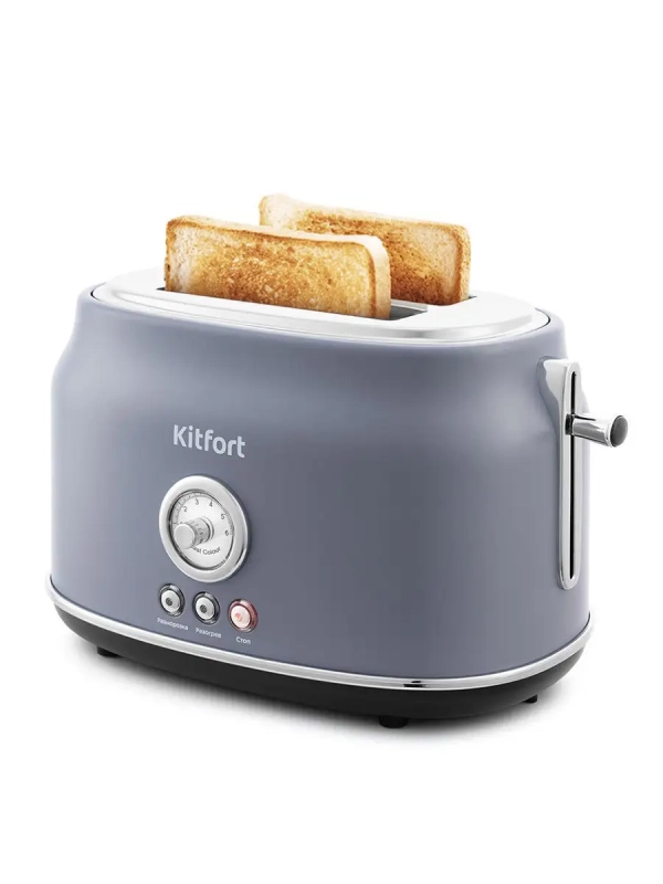 Тостер для хлеба техника для кухни КТ-2038 - 2 слота