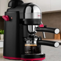 Кофеварка рожковая электрическая КТ-7444 - 800 Вт