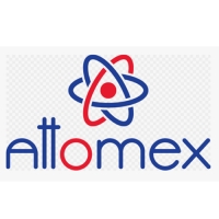 Дырокол металлический 20 листов, Attomex, форматная линейка, чёрный