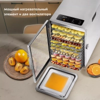 Сушилка для овощей и фруктов КТ-4905 - 800 Вт