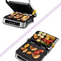 Электрогриль КТ-3615 гриль электрический для дома - 2000 Вт