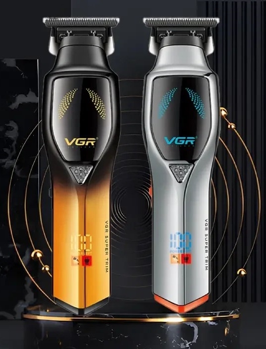 Триммер для стрижки волос VGR V-187 Серебро