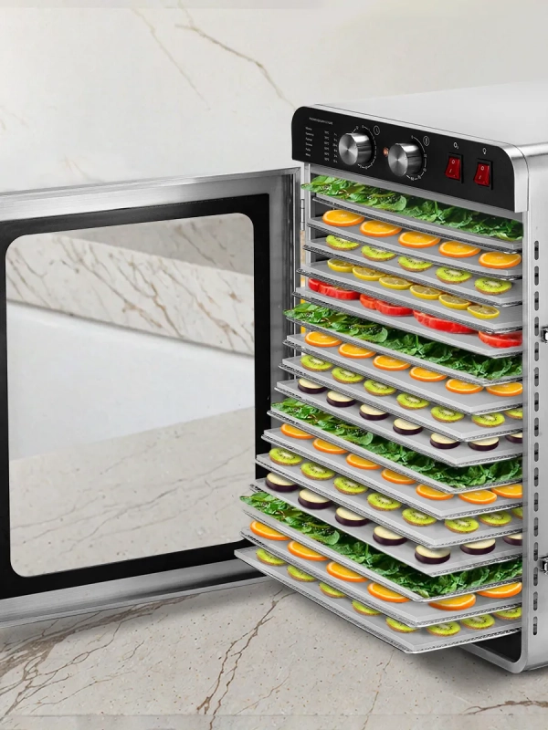 Сушилка для овощей и фруктов с озонатором КТ-4926 - 1720 Вт