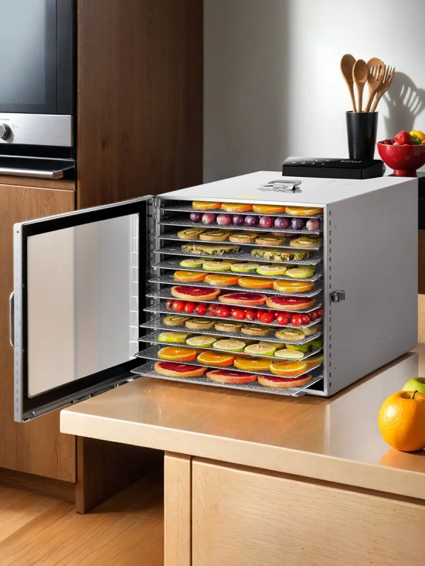 Сушилка для овощей и фруктов электрическая КТ-4915 - 1000 Вт