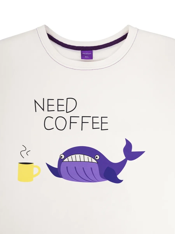 Футболка белая КТ-9850