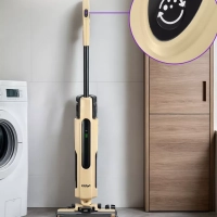 Вертикальный беспроводной моющий пылесос для дома КТ-5214