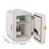 Холодильник для косметики КТ-3199 мини-холодильник 4 л