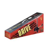 Cамокат GRAFFITI Drive, колёса PU 110/75 мм, ABEC 7, цвет красный