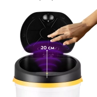 Мусорное ведро сенсорное с крышкой КТ-6020 - 9 л