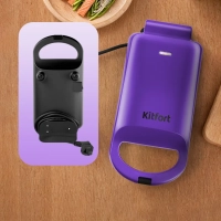 Бутербродница-сендвичница электрическая КТ-3691 - 600 Вт