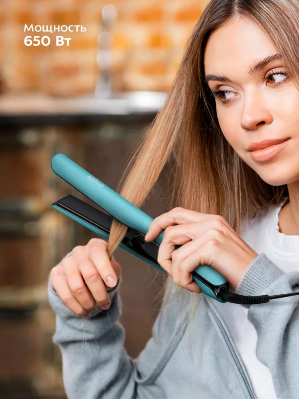 Выпрямитель для волос утюжок для волос КТ-3273 - 65 Вт