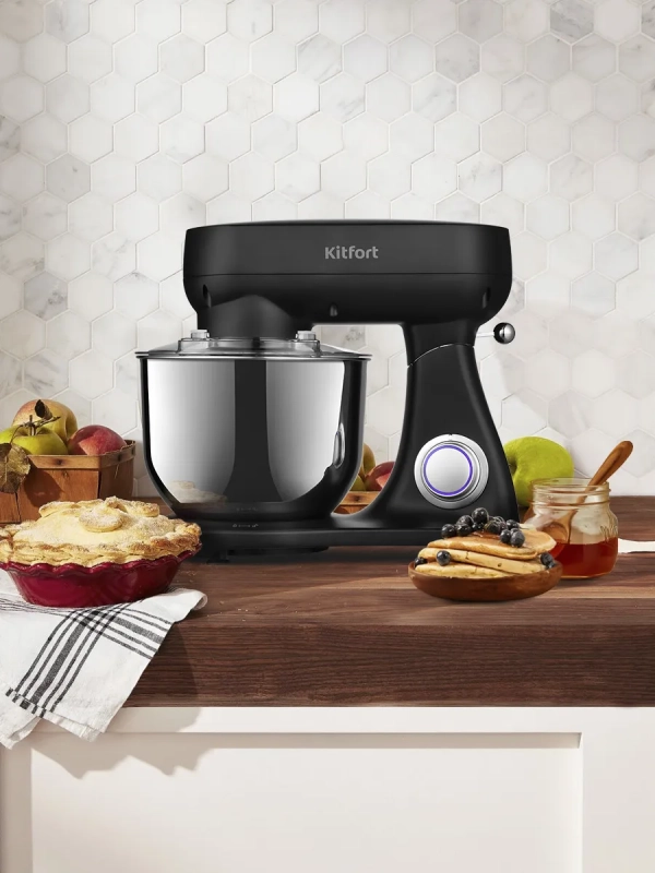 Планетарный миксер с чашей 5 литров мощный КТ-3076