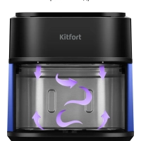 Аэрогриль электрический КТ-2263 - 6.3 л 1800 Вт